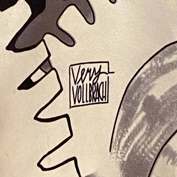 VERY VOLLBRACHT REVERSIBLE WEARABLE ART KIMONO OPEN JACKET W/Matching Shirt M/L - Picture 6 of 13